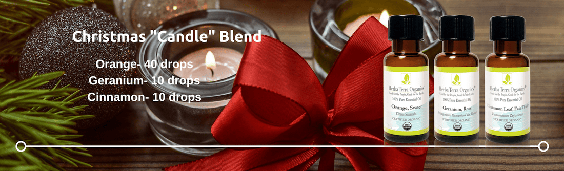 Blend Recipe- Christmas "Candle"