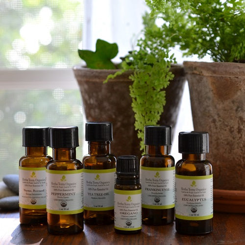 usda organic everyday antibacterial sanitizer cleaner essential oil blend