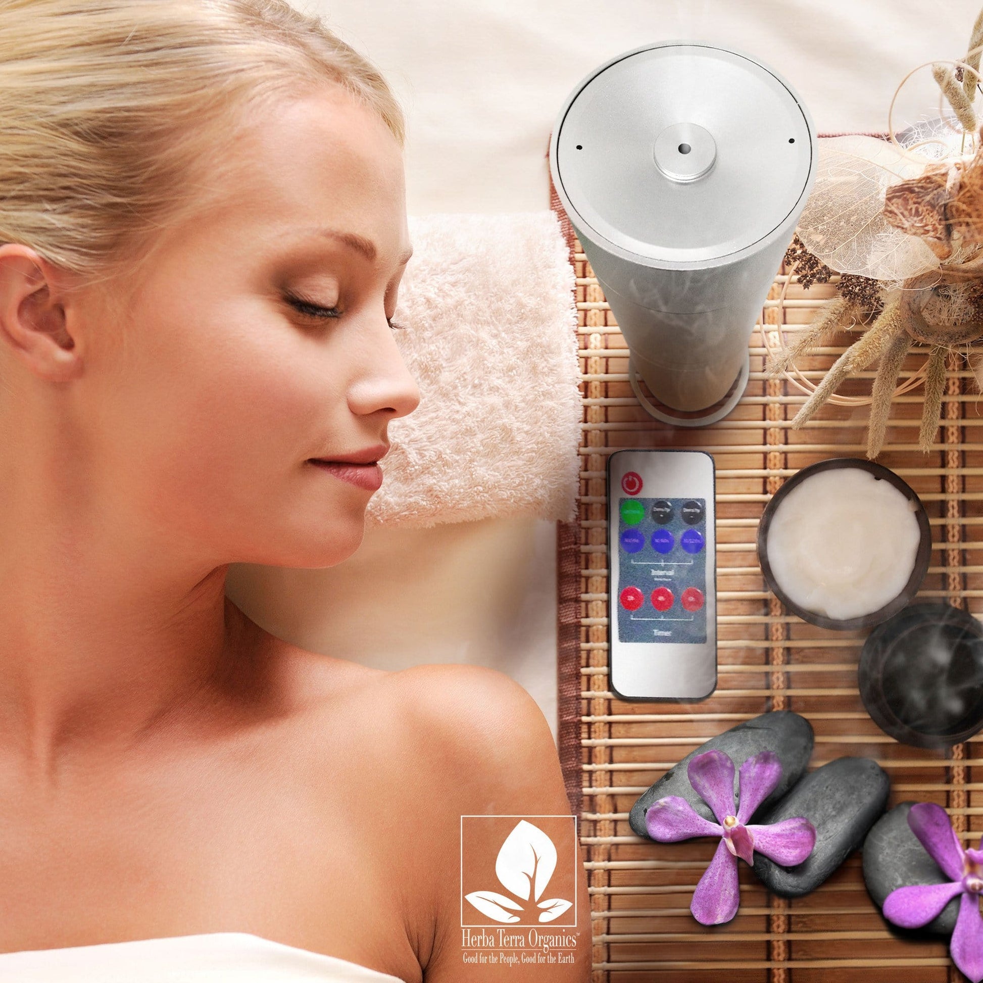 Essential Oil Nebulizer Diffuser - Herba Vera Organics