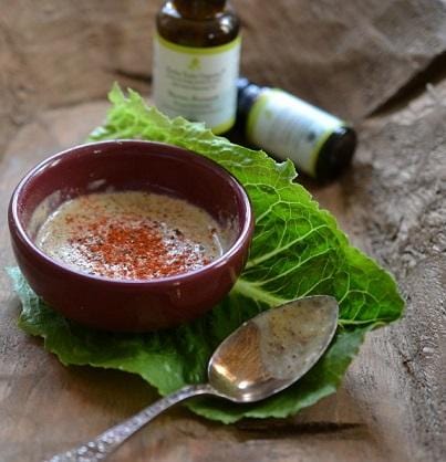 HEALTHIEST Tahini Dressing with Thyme and Oregano Essential Oils