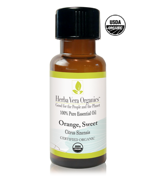 Orange, Sweet Essential Oil - Herba Vera Organics