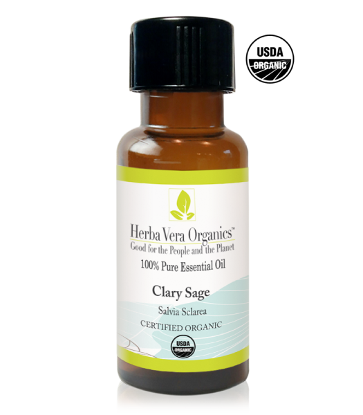 Clary Sage Essential Oil - Herba Vera Organics