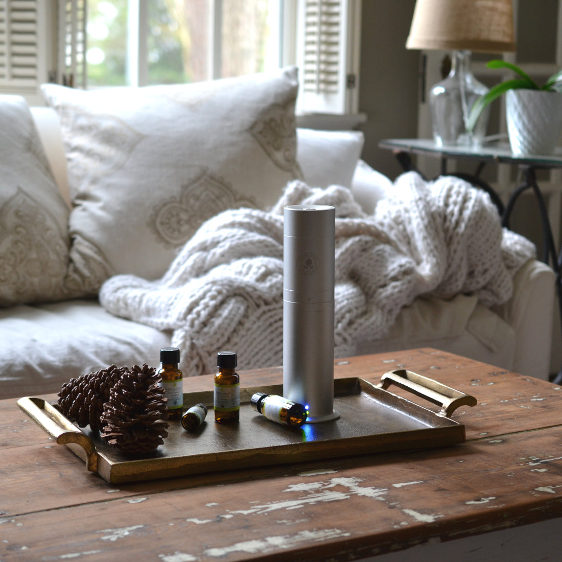 Essential Oil Nebulizer Diffuser | Herba Vera Organics